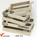 Cheap Rustic Distressed Wooden Apple Crates Wholesale